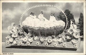 LOS ANGELES CA Knights Templar Parade Electric Rain Cloud Float Old PC