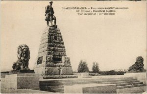 CPA BEAUMONT-HAMEL Parc commémoratif (18180)