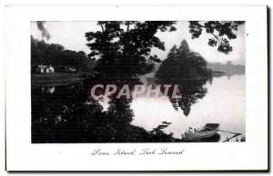 Postcard Old Swan Island Loch Lomond