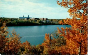 Postcard SK Saskatoon South Saskatchewan River City Hospital 1960s K50