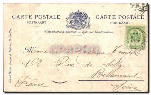 Old Postcard Brussels Courthouse