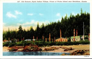 Alaska Old Kasaan Hyda Indian Village Prince Of Wales Island Near Ketchikan C...