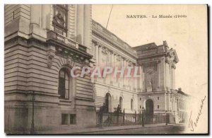 Nantes Old Postcard the museum (1900)