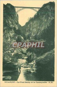 Postcard Briancon Old Baldy The Bridge and Cerveyrette A M