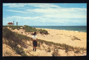 Provincetown, Massachusetts/MA Postcard, Race Point Lighthouse/Light