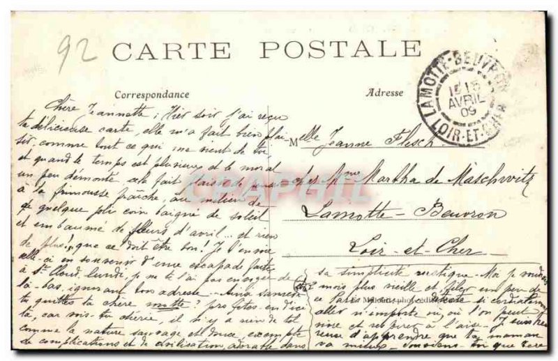 Postcard Old Saint Cloud La Cascade