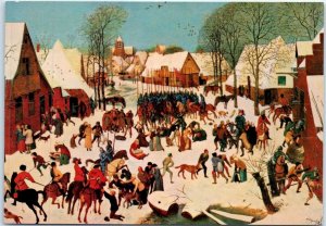 Postcard - Massacre of the Innocents By Breughel, Hampton Court Palace - England