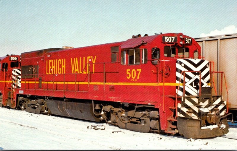 Trains Lehigh Valley U-23B Locomotive #507