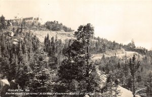 J23/ Cheyenne Lodge Colorado RPPC Postcard c1940s Broadmoor Highway 153