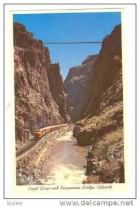 Royal Gorge and Suspension Bridge, Colorado, 40-60s