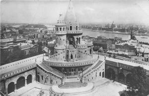 B40096 Budapest Fishermans Bastion and Danube   hungary