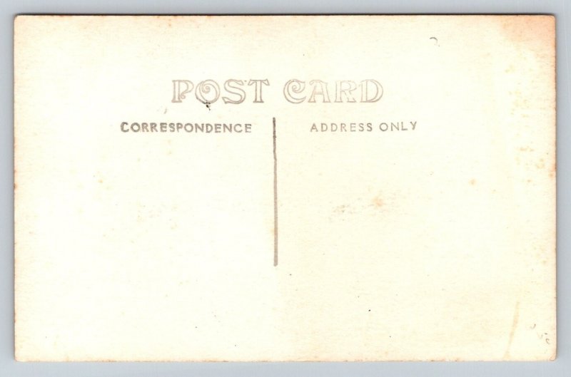 RPPC  Mine Shaft  Oil Rig  Workers  c1910  Postcard