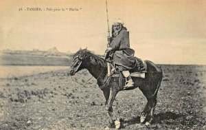 TANGER MOROCCO AFRICA~PRET POUR la 'HARKA~PHOTO POSTCARD