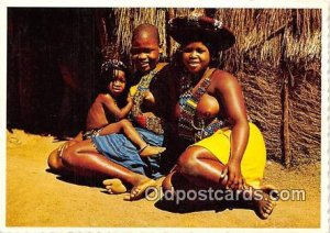 Zulu Girls Natal, South Africa Unused 