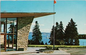 Alexander Graham Bell Museum Baddeck Cape Breton Nova Scotia NS Postcard H45