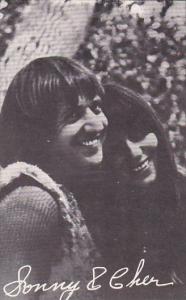 Vintage Arcade Card Sonny &amp  Cher