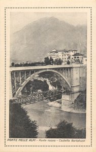 ITALY Bortoluzzi castle new bridge Alpes bridge