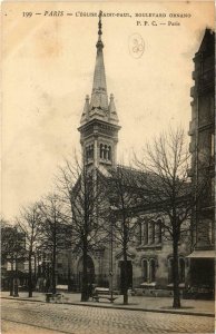 CPA PARIS 18e - L'Église Saint Paul (87928)