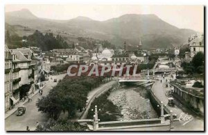 Old Postcard La Bourboule Puy de Dome Bridges on the Dordogne