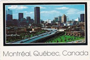 Canada Quebec Montreal Downtown View