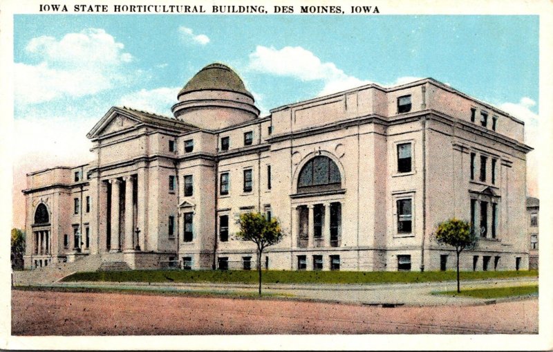 Iowa Des Moines State Horticultural Building