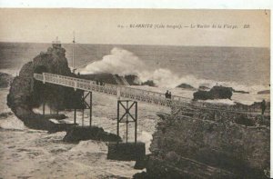 France Postcard - Biarritz [Cote Basque] - Le Rocher de la Vierge - Ref 7596A