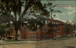 South Manchester CT Cheney Bros Dressing Mills c1910 Postcard