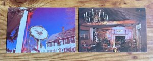 VTG Lot Of 2~ Griswald Inn Postcards Since 1776 Artist Antonio Jacobsen Essex Ct