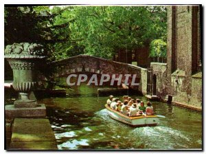 Modern Postcard Brugge Arents Garden Pont Saint Boniface