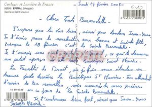 Modern Postcard Epinal Basilique Saint Maurice