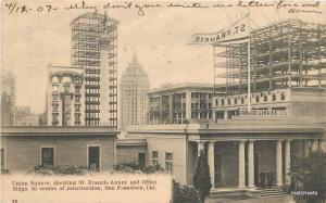 1907 San Francisco California Union Square St Francis Office Scheff 4100