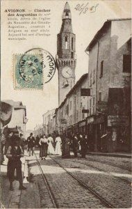 CPA AVIGNON Clocher des Augustins (1086490)