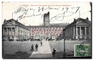 Old Postcard Dijon Hotel old City Palais des Ducs de Bourgogne