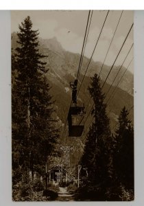 France - Chamonix. Mont Blanc & Plan-Praz-Brevent Cable Car  RPPC