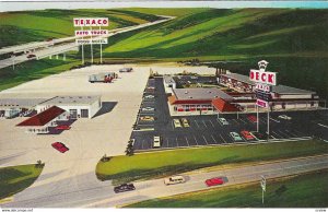 GENESEO , Illinois, 1950-60s ; Deck Plaza Truck Stop , TEXACO