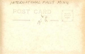 MN - International Falls. Wild Deer    *RPPC