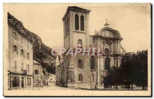 Old Postcard St Claude La Cathedrale