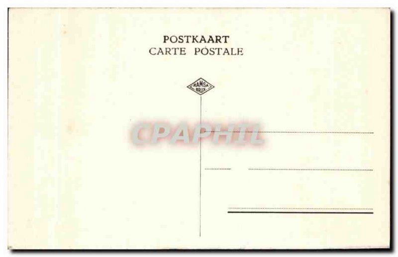 Old Postcard Kortrijk The door Groeninghe