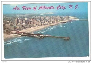 Aerial View Of Atlantic City, New Jersey, 40-60s