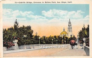 Cabrillo Bridge, Balboa Park - San Diego, CA