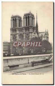 Paris Old Postcard Notre Dame