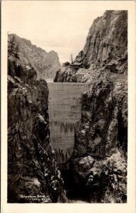 Wyoming Cody The Shoshone Dam Real Photo