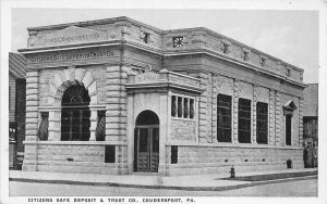 G5/ Coudersport Pennsylvania Postcard c1910 Citizens Safe Deposit Bank