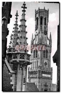 Postcard Modern Bruges The Belfry