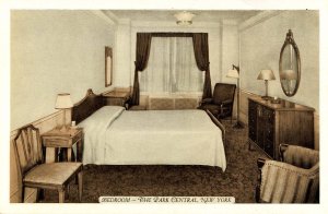 NY - New York City. The Park Central, Bedroom
