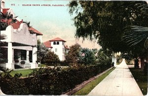 Postcard HOUSE SCENE Pasadena California CA AI4518