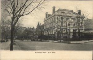 New York City NY Riverside Drive c1905 Postcard #2