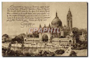 Old Postcard Project of the Basilica of St. Therese of the Child Jesus in Lis...