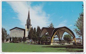 L'Eglise et le Parc , St Jean Baptiste de Grand'Mere , Quebec , Canada , 1989