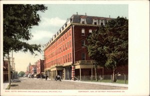 Orlando Florida FL Hotel Detroit Publishing 1900s-1910s Postcard